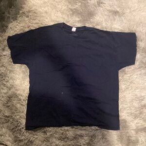 Dark Blue Hanes T-Shirt
